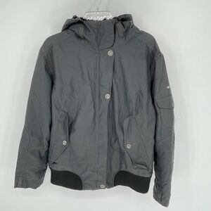 Columbia Women's Gray Titanium Omni-Shield Insulated Bomber Jacket Size L